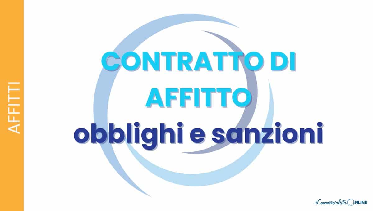 contratto di affitto