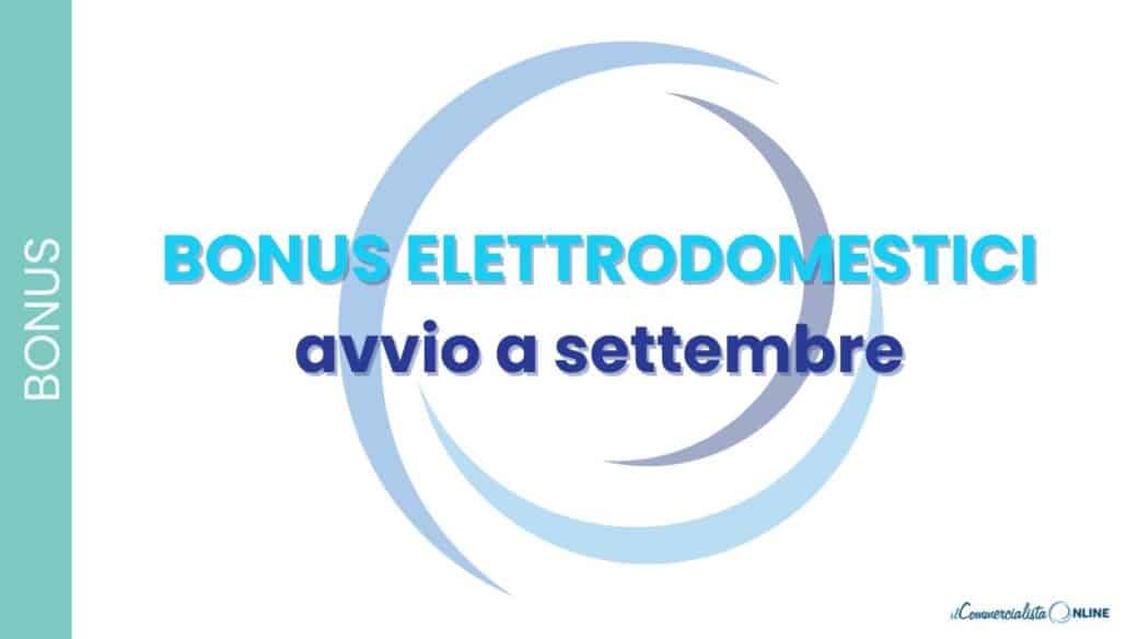 bonus elettrodomestici