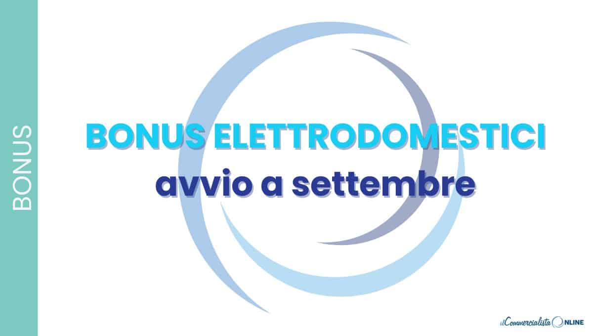 bonus elettrodomestici