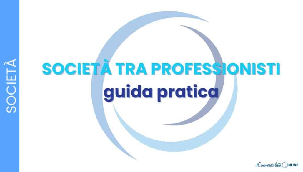 società tra professionisti