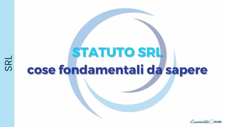 statuto srl