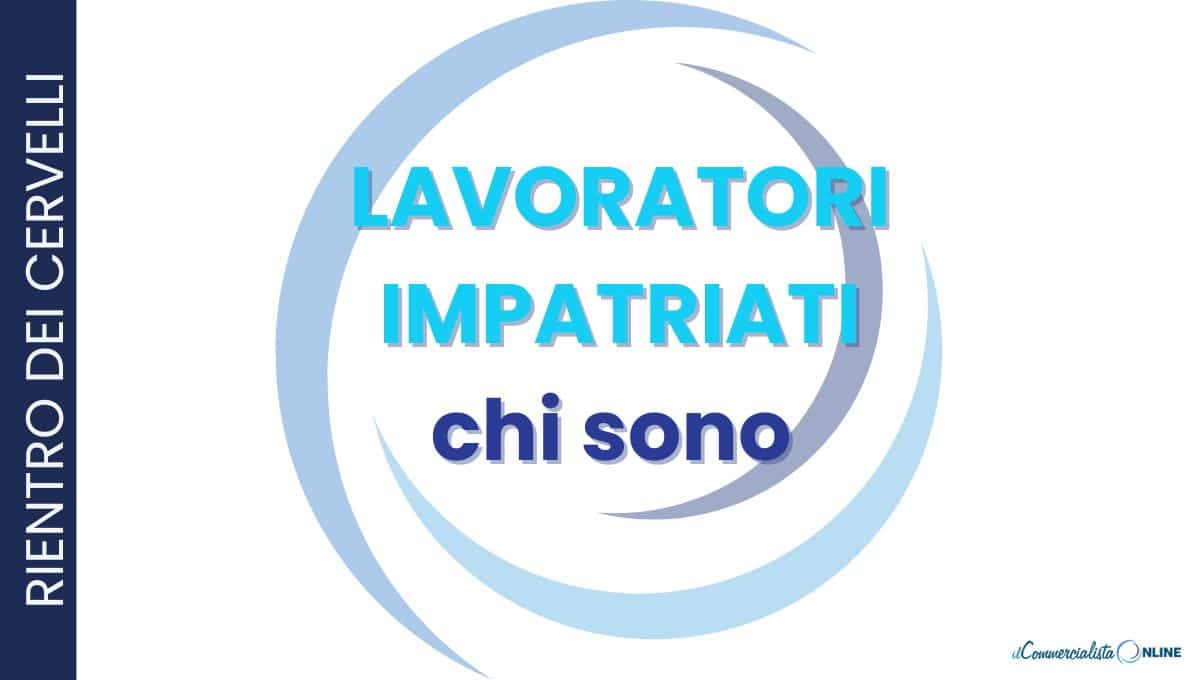 lavoratori impatriati