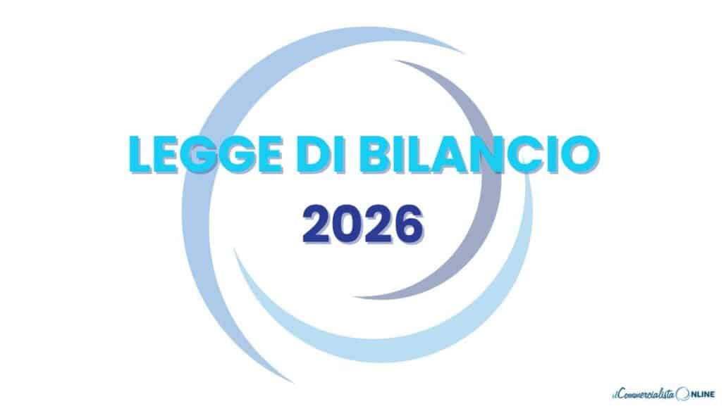 legge di bilancio 2026