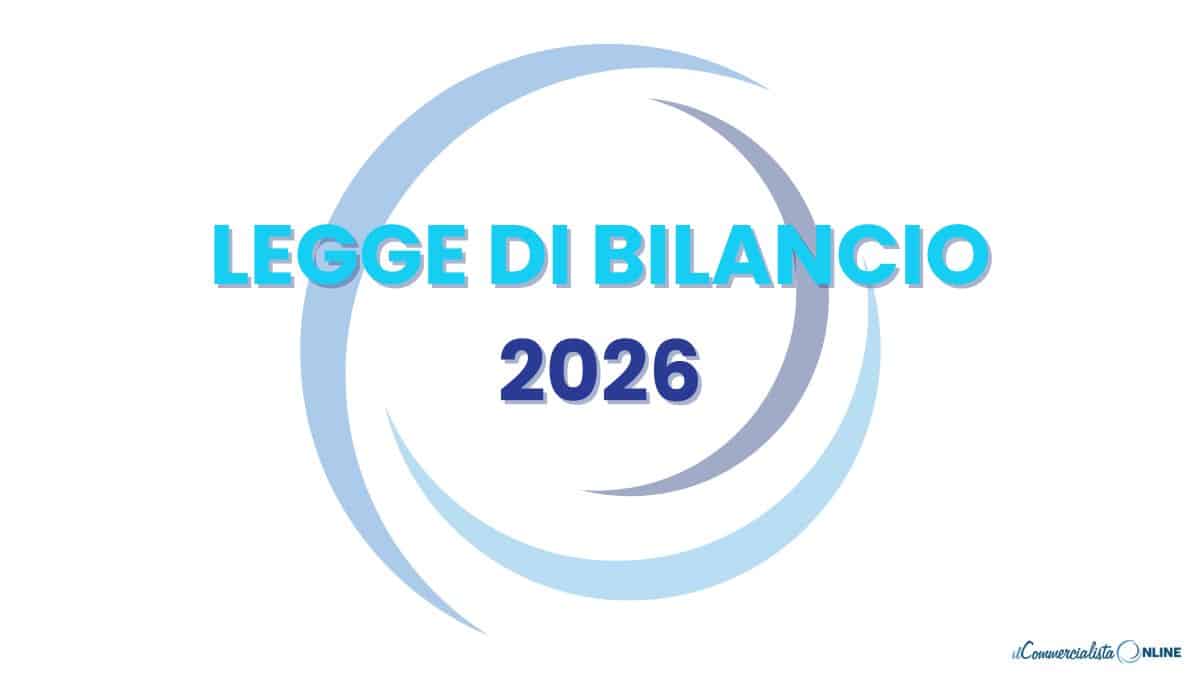 legge di bilancio 2026