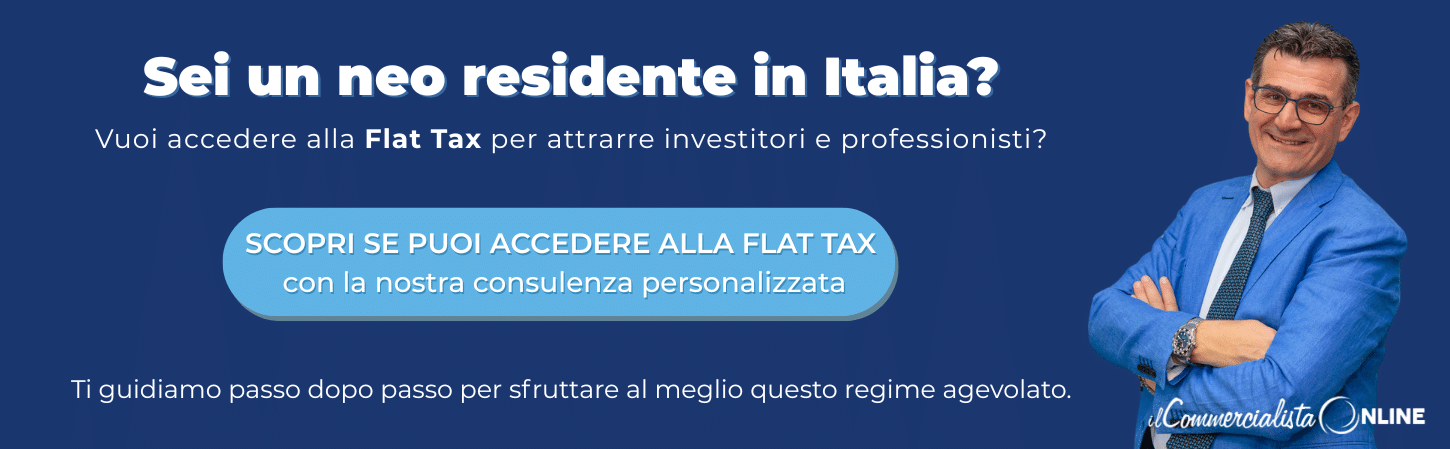 consulenza flat tax neo residenti commercialista fiscalità internazionale trasferimento residenza