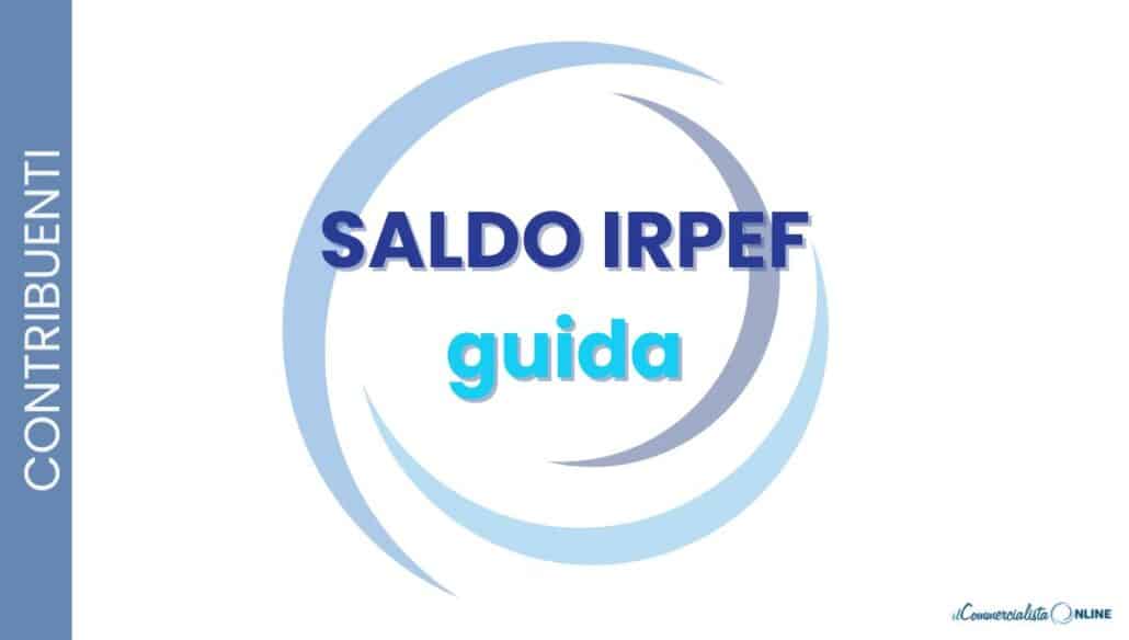 SALDO IRPEF