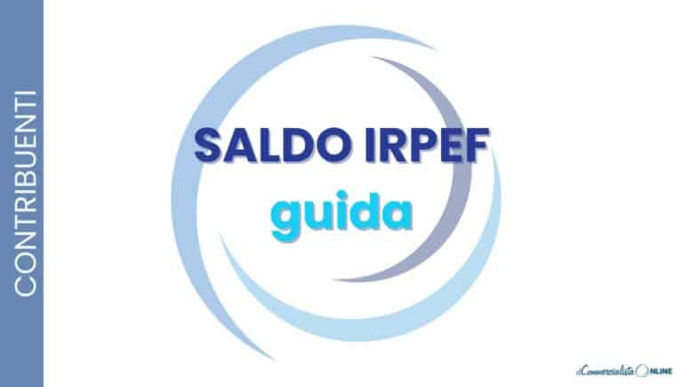 SALDO IRPEF