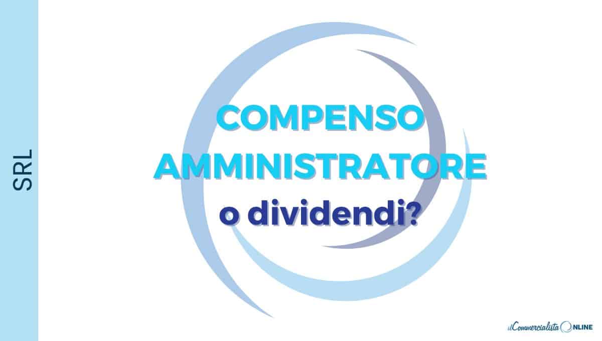 compenso amministratore