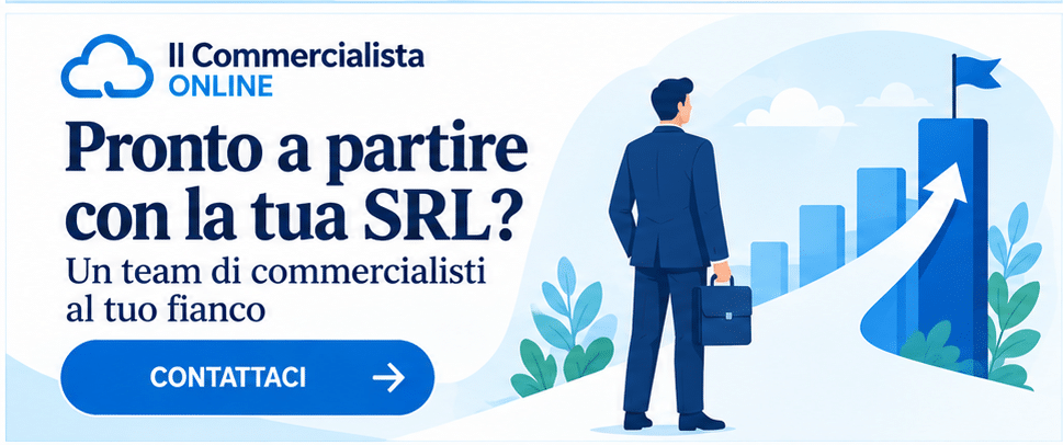 Servizio di contabilità SRL con bilancio, dichiarazioni fiscali e assistenza online.